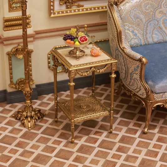 Dollzworld 1/6 Miniature DIY Kit August Square Side Table