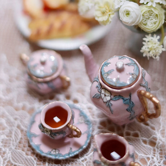 Dollzworld 1/6 Miniature Euclidean Afternoon Tea Utensil Set