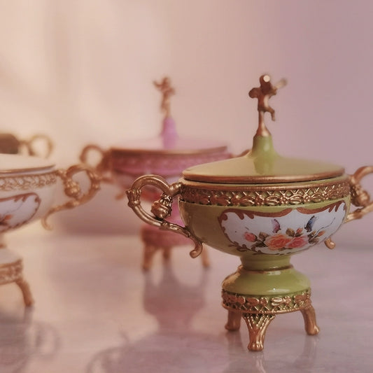 Dollzworld 1/6 Miniature European Vintage Candy Jar