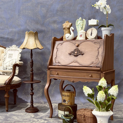 Dollhouse 1/6 Scale Miniature Vintage Living Room Cabinet