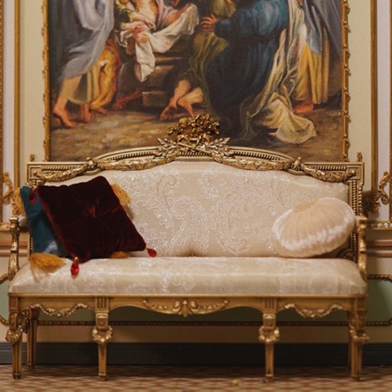 DIY Miniature Louis XVI Double Sofa - Dollzworld