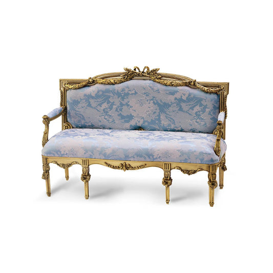 DIY Miniature Louis XVI Double Sofa - Dollzworld