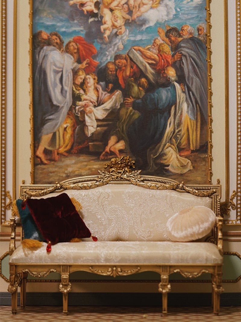 DIY Miniature Louis XVI Double Sofa - Dollzworld