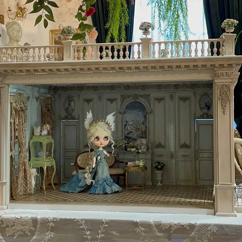 Miniature Old Castle Living Room - Dollzworld