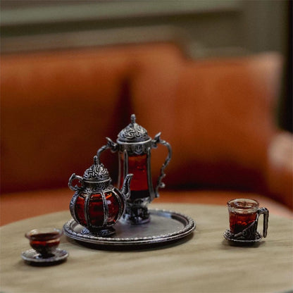 Miniature Scarlet Mary Tea Set