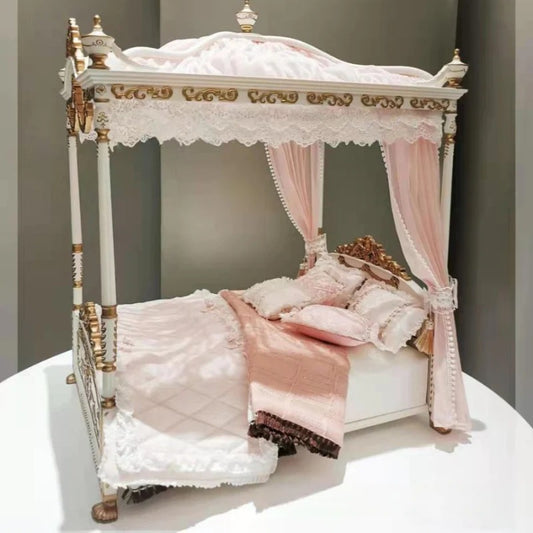 Dollzworld 1/6 Rose Story-Lotta Princess Bed and Bedding