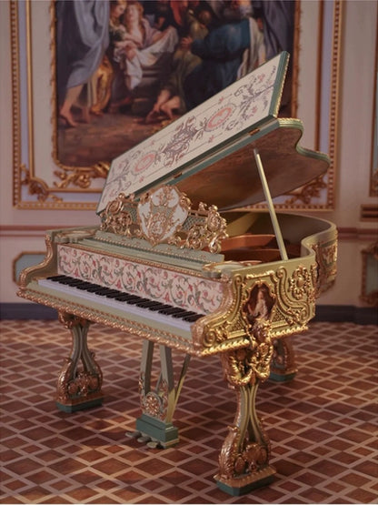 Dollzworld 1/6 & 1/12 Miniature Baroque Grand Piano
